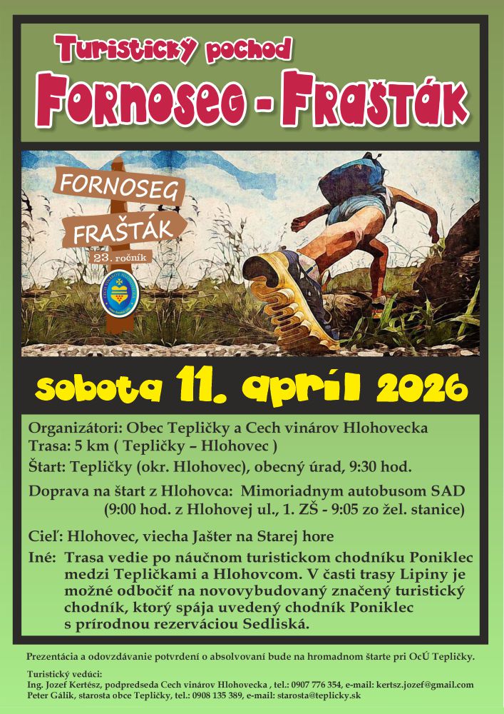 Fornoseg - Frašták plagát